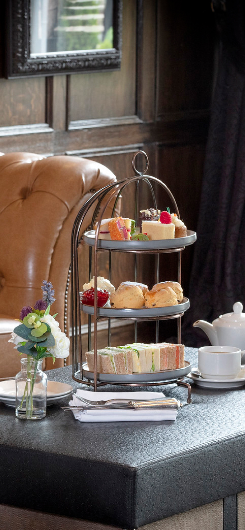 Slaley Hall AFTERNOON TEA Inner Banner Desktop Banner